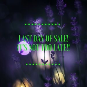 Last day to save tons of $$$$$